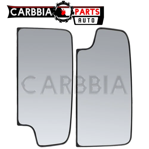 2x Heated Towing Mirror Glass Lower Left & Right For Pickup Chevrolet GMC 14-17