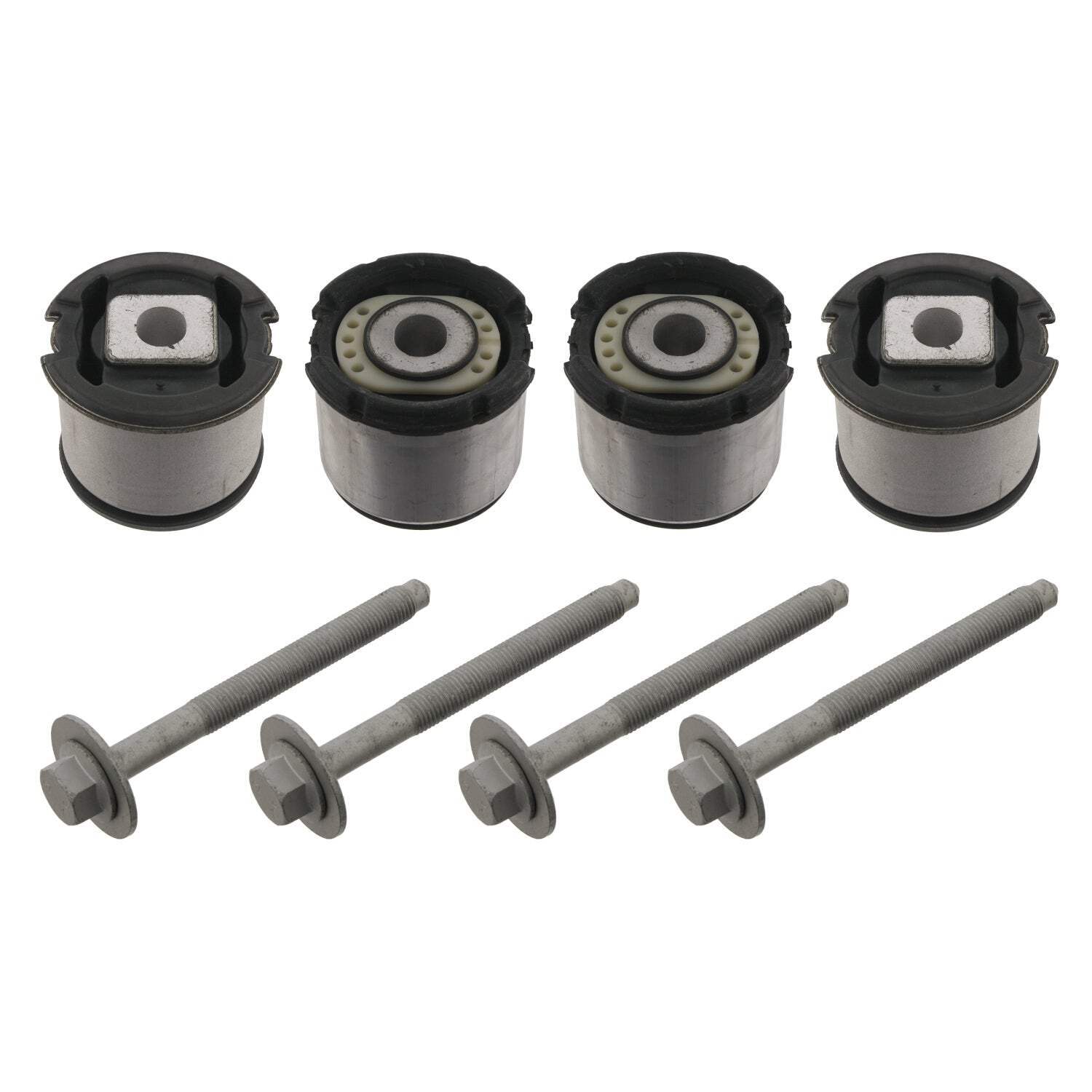 Rear Rear Axle Carrier Axle Beam Mounting Kit Inc Bolts Fits Audi A6 Febi 31041