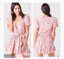 Misa Los Angeles Eloise Dress Rose  Lemonade size XS 
