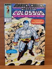 Marvel Comics Presents #15 VF  1989  Colossus Black Panther Marvel Girl Red Wolf