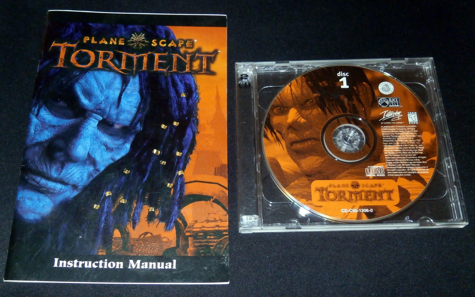 Planescape Torment | Classic PC Game | Includes Manual | No Box | 2 ...