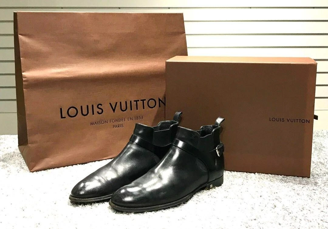 used louis vuitton boots