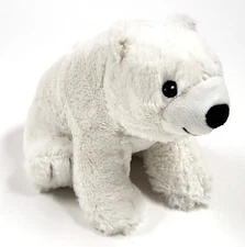 Famosa Eco Buddies Polar Bear 10" Plush Stuffed Animal Toy BB094