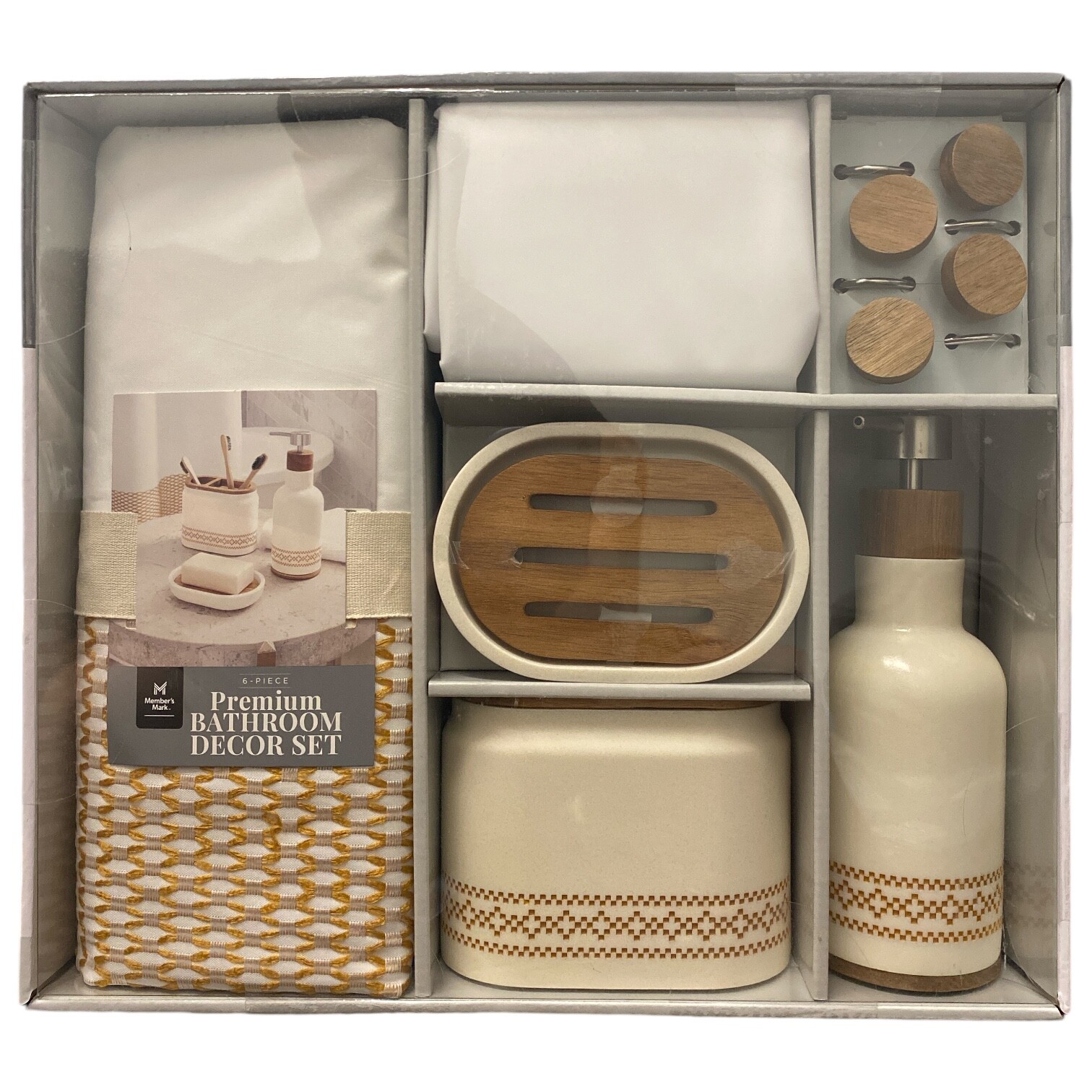 Участники отмечают премиальный набор для ванны из 6 предметов Golden Sunshine 6690₽