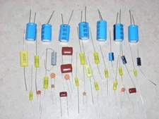 ROCKOLA JUKEBOX MONO AMP CAP CAPACITOR REBUILD KIT FOR  MODEL 1455