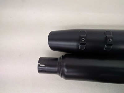 2017-2019 Harley-Davidson Touring Stock Mufflers Black 64900766A