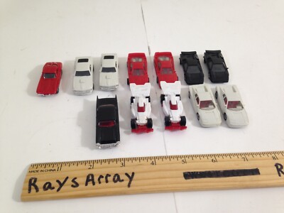Micro cars Monogram models vintage 1980s lot machine set of 12