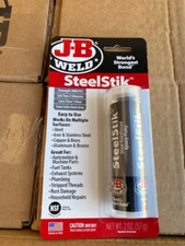 JB Weld SteelStik Wet or Dry Surface 8267, 2.0 oz - BUY MORE & SAVE!!!