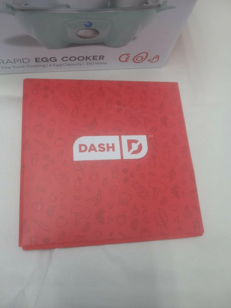Dash Rapid Electric Egg Cooker with 6 Egg Capacity for Quick Easy Meals