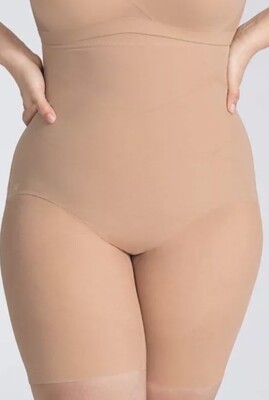 Honeylove Super Power Short Sand Nude Size 3X Shapewear NO Straps NWOT 2C3X