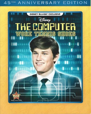 The Computer Wore Tennis Shoes 1969 (Blu-ray) Disney Movie Club Excl w ...