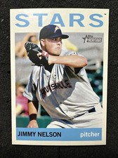 JIMMY NELSON #55 2013 Topps Heritage Minor League Edition QTY Rookie/Prospect