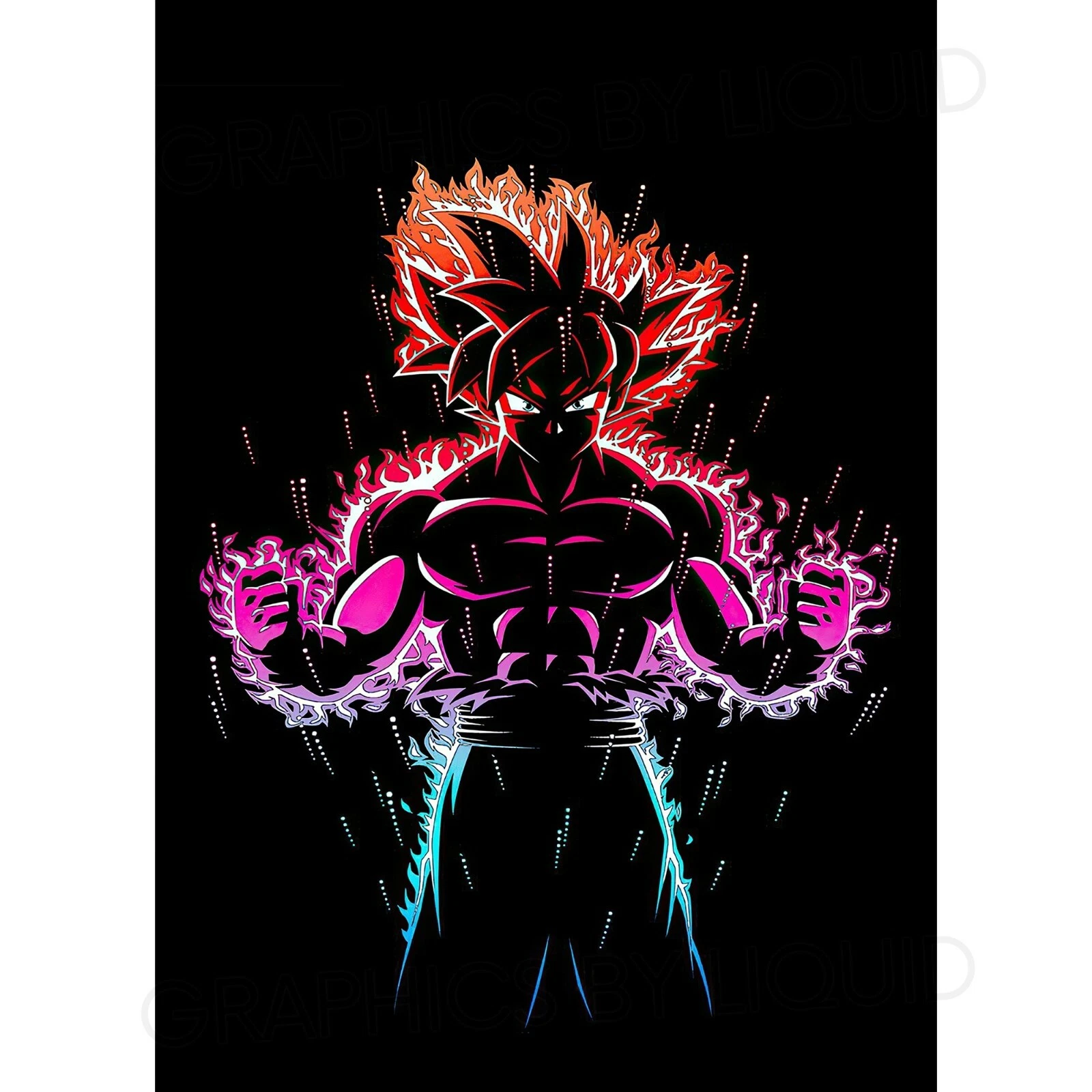 Dragon Ball Z Goku Poster Print