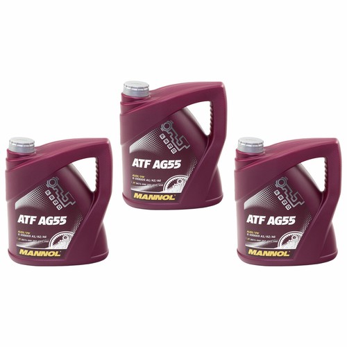 12 (3x4) Litre Mannol Ag 55 Automatique Transmission Atf Huile pour Zf 6 HP VW - Photo 4/7