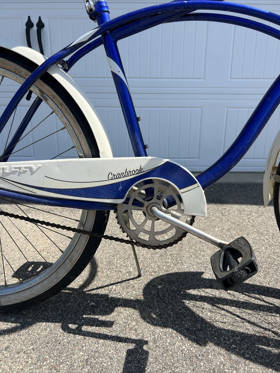 Vintage Huffy Cranbrook Bike Men s 26 Cruiser 18 Blue And Beige