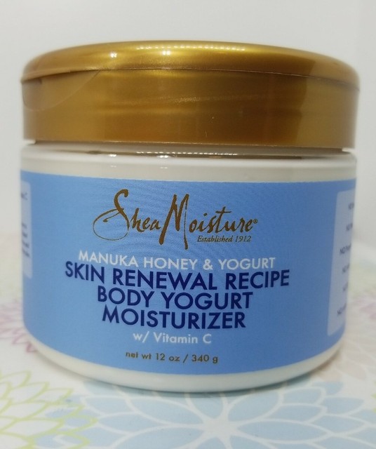 shea moisture manuka honey and yogurt moisturizer
