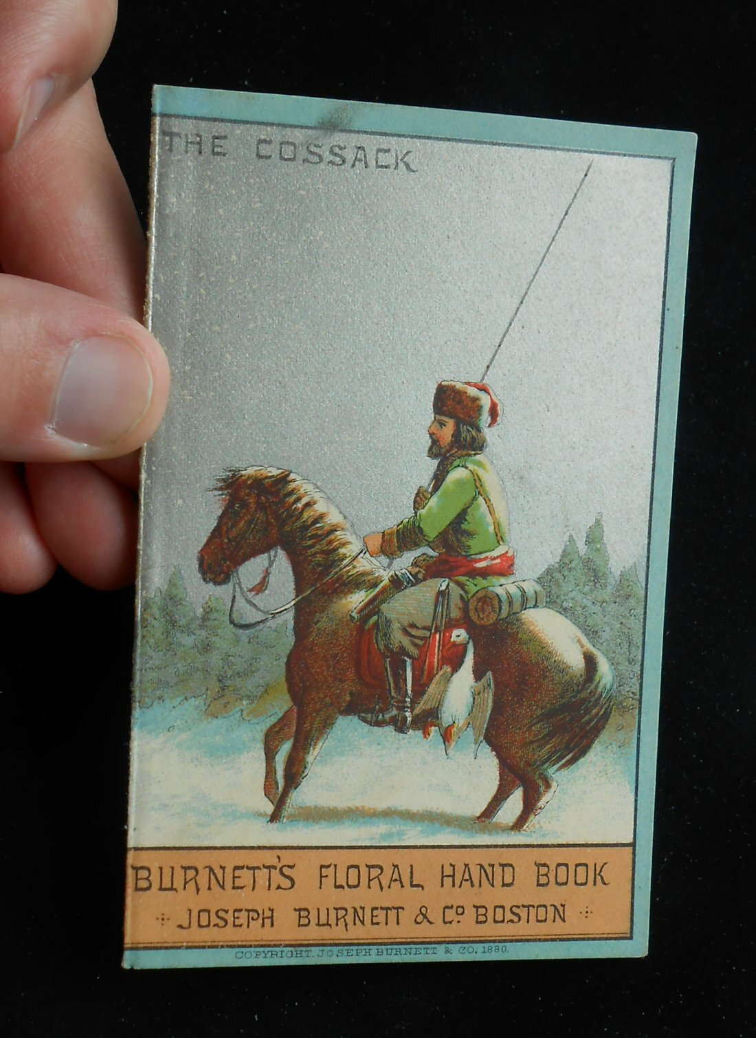 1880 Russian Cossack Horse Flavoring Extracts Joseph Co