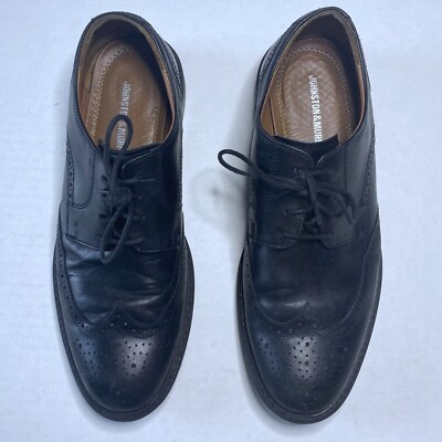 Johnston & Murphy Mens Black Dress Shoes Size 9.5M Johnston & Murphy Men main image 2