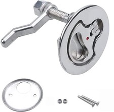 Flush Hatch Latch Turning Lift Handle Non Locking for Marine Boat Stainles Steel