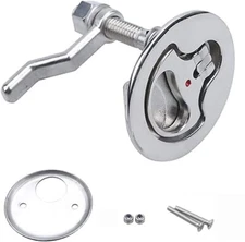 Flush Hatch Latch Turning Lift Handle Non Locking for Marine Boat Stainles Steel