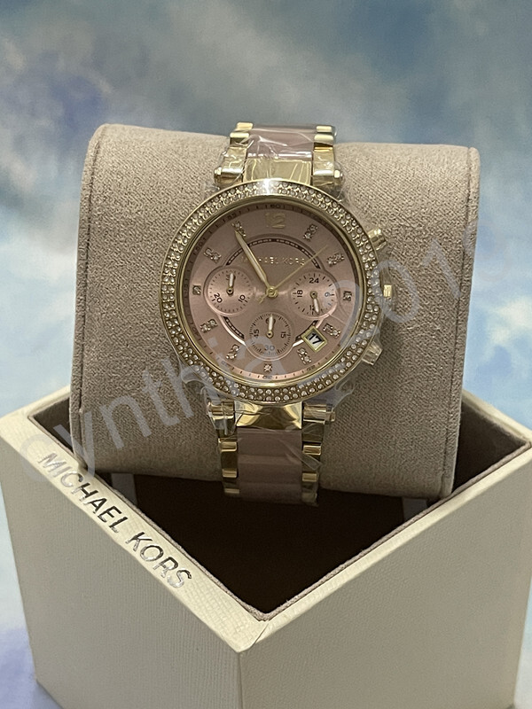 Michael Kors watch, perfect stocking stuffer! Michael Kors MK7251 Oversized Pilot Pavé Rose Gold-Tone  main image 4
