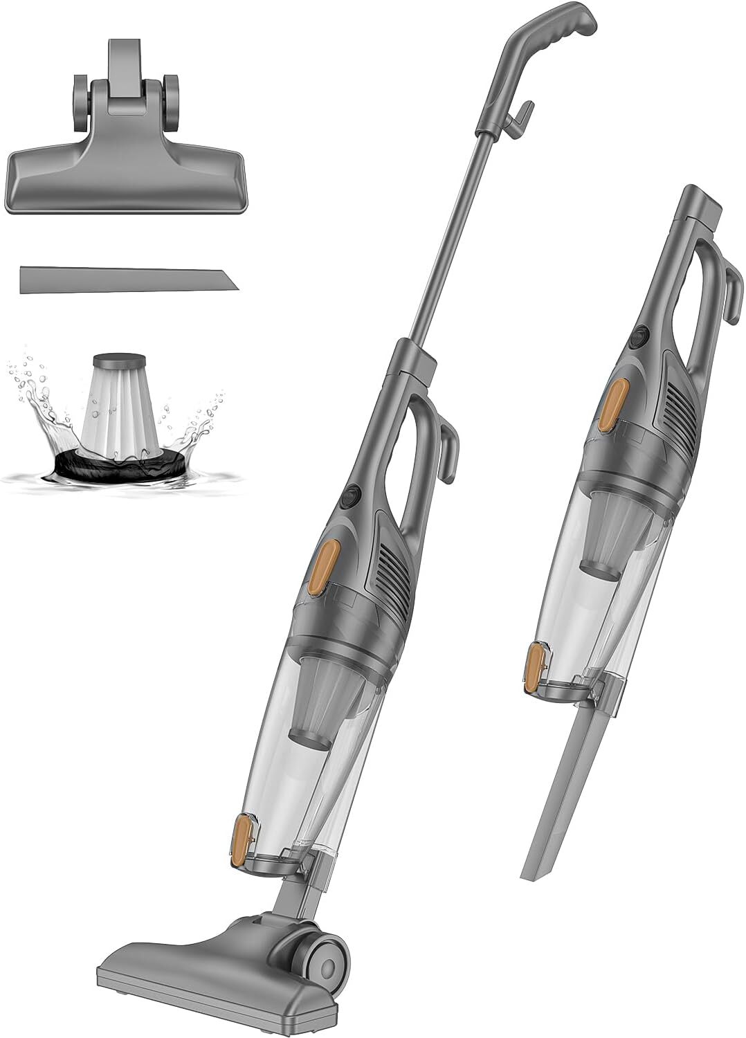 Aspirateur vertical P5 sans fil à haute aspiration spécial poils d'animaux