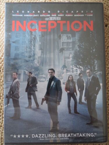 Inception (DVD, 2010) Leonardo DiCaprio - Brand New and Sealed - 第 1/2 張圖片