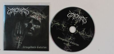 Crionics Armageddon's Evolution UK ADV 11-Track CD 2005 Black Metal