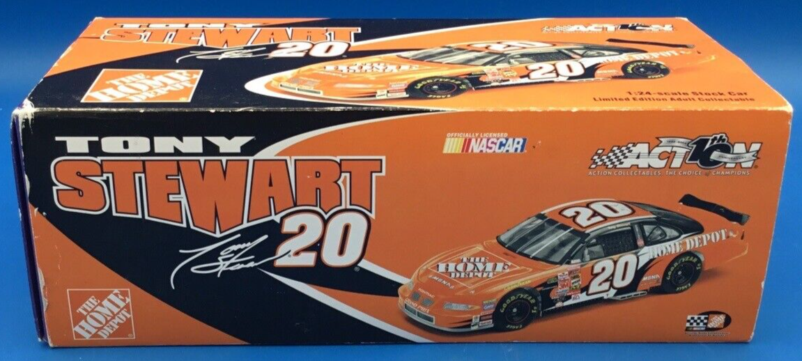 ACTION #20 Tony Stewart Winston Cup 2002 Grand Prix 1:24 Diecast