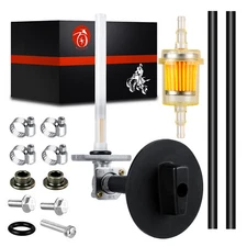 Fuel Valve Petcock & Lever For Honda Foreman Rubicon 500 TRX500FA 4X4 2001-2014