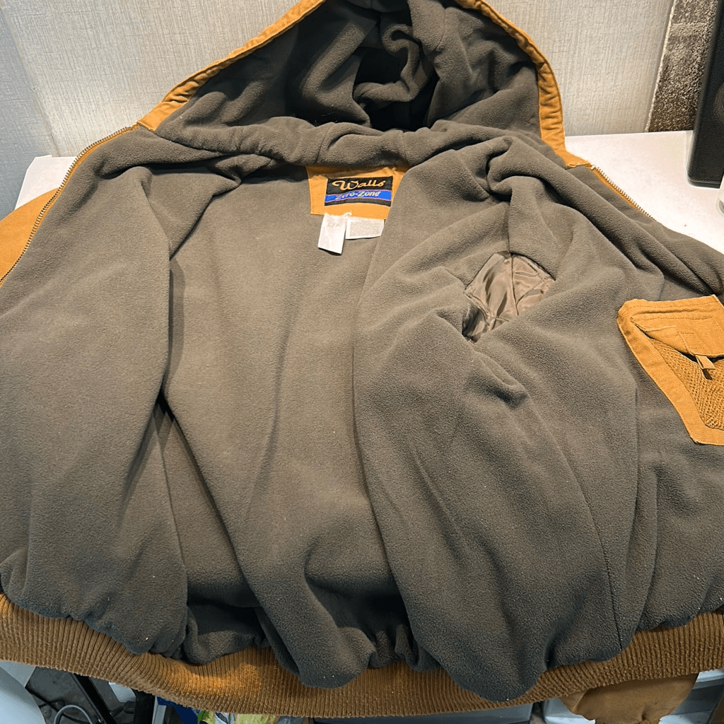 Walls Zero-Zone Jacket Coat w/Hood Canvas Mens Sz Medium 38-40