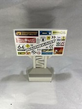 Hot Wheels Mario Kart Circuit Track Sign Billboard Replacement Part