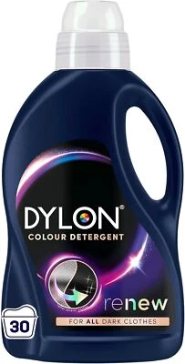 Dylon Black & Dark Detergent (30 Wash Loads), 1.5 l (Pack of 1), &