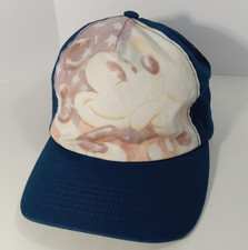 Vintage Micky Mouse Hat Disneyland Patriotic Stars  Stripes Adjustable
