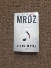 Books. Polskie książki! "Behawiorysta" R. Mróz + "Chemia śmierci" S. Beckett!