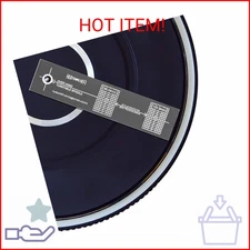 Turntable Phonograph LP Phono Cartridge Stylus Alignment Protractor Tool – Mirro