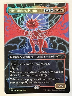 Niv-Mizzet, Parun (Rainbow Foil) Secret Lair Drop Foil for sale