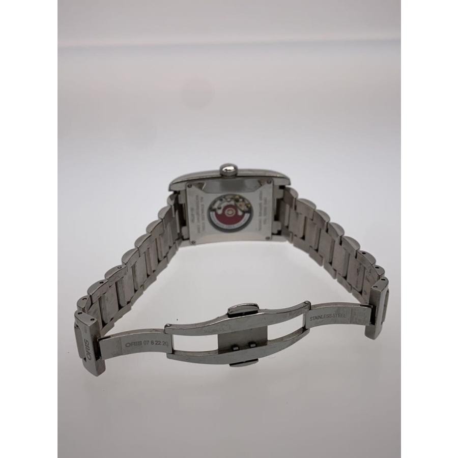 ORIS Automatic Watch Silver Dial Stainless Steel Case Bracelet +23s image 4