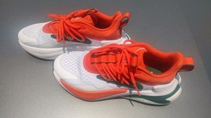 "The U" Miami Hurricanes Team Football Colors Adidas Men’s Shoe Size 5.0