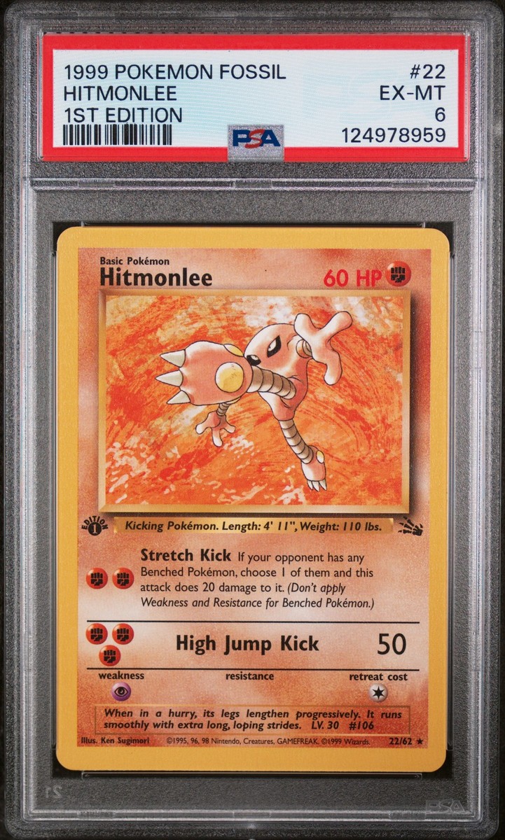1995 hitmonlee pokemon card value Hitmonlee - Call Of Legends - Reverse Holo main image 0