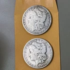 Item #1617 Two Morgan Dollars 1894-S G And 1896-S VG