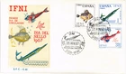 Spain 1967 FDC Ifni Edifil 230/32 Stamp Day Fish Dia del Sello Peces (3499)