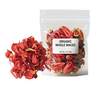PREMIUM Ceylon Dried Organic Whole Nutmeg Mace Myristica Fragrans Natural Herb