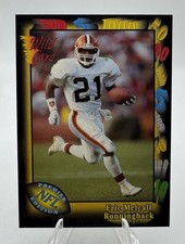 Eric Metcalf 1991 Wild Card #58 Cleveland Browns 🏈