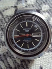 Original Vintage Mens Seiko 5 Sports UFO 6119-6400 Automatic 21 jewels Watch