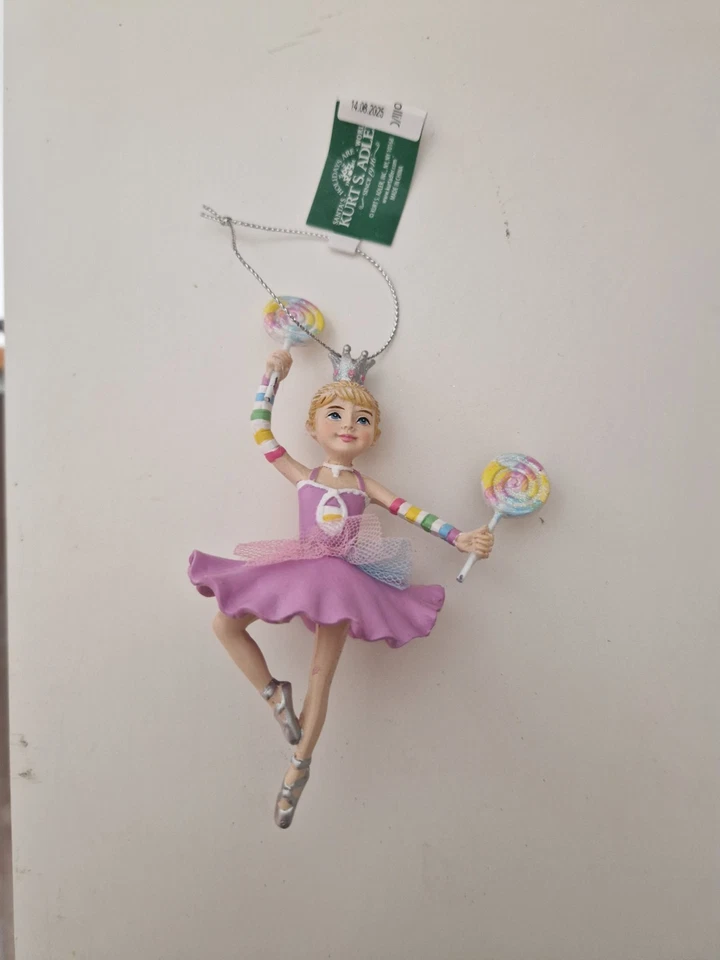 Weihnachtsdeko Ornament Mädchen Mit Lolli