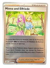 Minna & Elfriede 182/217 Reverse – Pokemon Karte  – Erhabene Helden – Deutsch