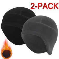 Winter Warm Skull Cap Polar Fleece Beanie Hat Windproof Watch Cap for Men Women