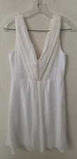 J Crew Sleeveless Ruched Fit & Flare Dress Women's (Size:6) 17"PTP  28"W 39"L...