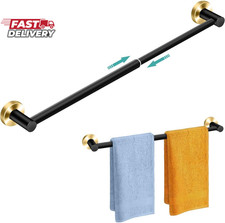 Mgahyi Towel Racks for Bathroom-Adjustable Towel Holder 13.18Inch-24Inch Sturdy